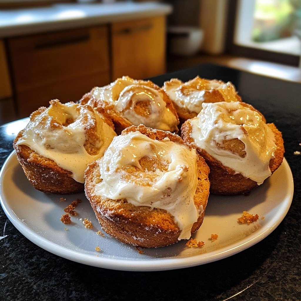 Gefüllte Hefeteigrollen mit Vanillecreme