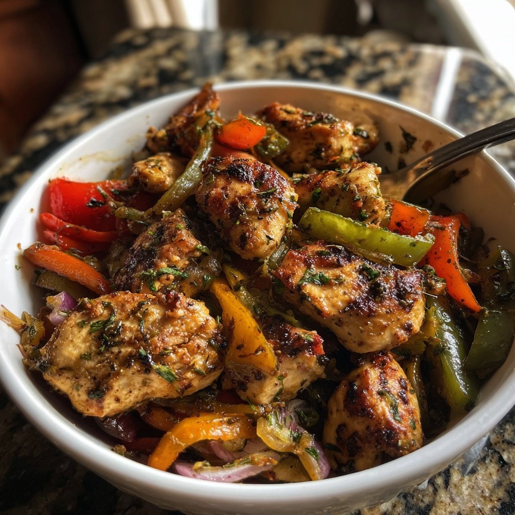 Kalorienarmes Abendessen Mit Hähnchen