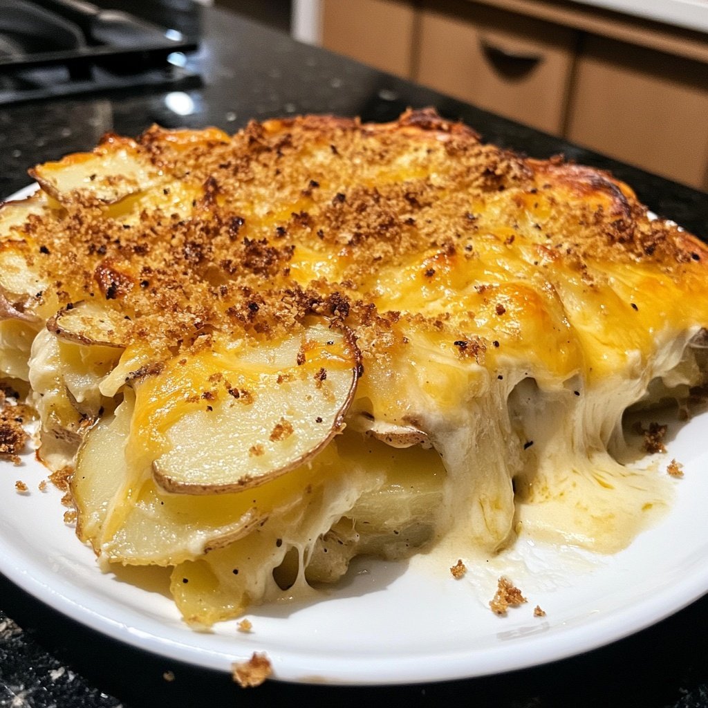 Käse-Kartoffelgratin